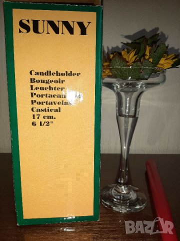 Декоративни стъклени свещници и подаръчни порцеланови чаши, снимка 4 - Декорация за дома - 44391259