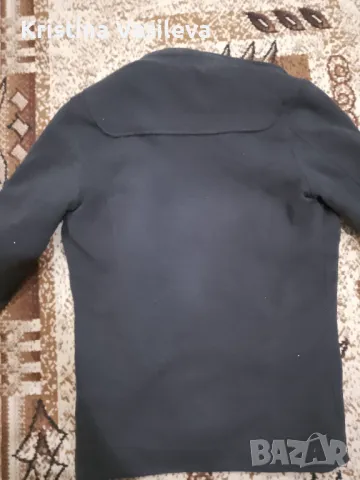 Мъжко сиво палто., снимка 4 - Якета - 47625509