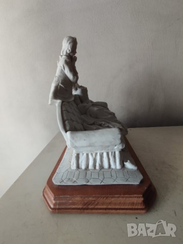 статуетка,фигура-бароков мотив, снимка 6 - Други ценни предмети - 41977995