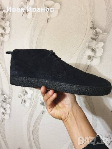 Луксозни велурени  обувки TODS номер 44 , снимка 4 - Ежедневни обувки - 42486623