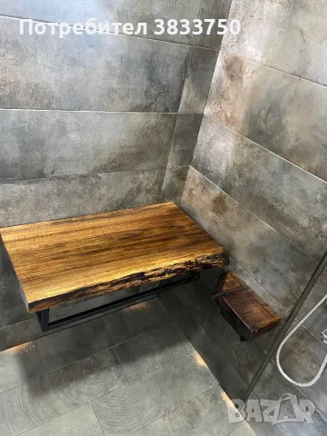 Плот за баня дърво епоксидна смола, снимка 2 - Други - 48349942