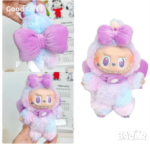 Лабубу Labubu Angel Серия, Лабубу с аксесоари , снимка 2 - Плюшени играчки - 51053997