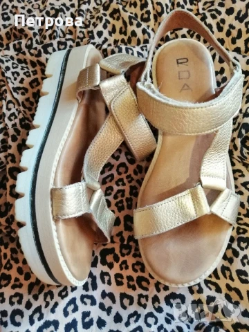 Ортопедични сандали /ест. кожа 