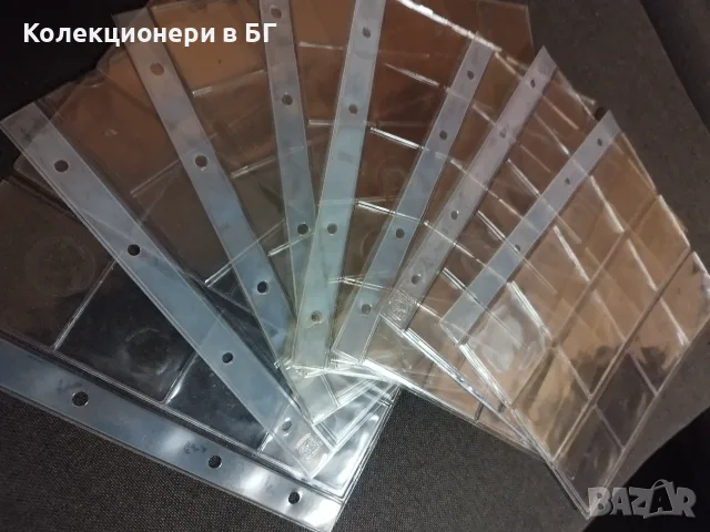ДЕВЕТ ЛИСТА ЗА КЛАСЬОР "NUMIS" /виж описанието/