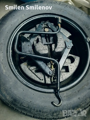 резервна гума+крик 