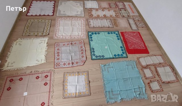 Ръчно плетени и бродирани покривки, снимка 2 - Декорация за дома - 44475660