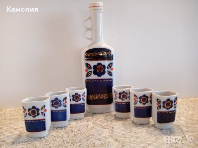 Сервиз за ракия , снимка 5 - Сервизи - 41419423