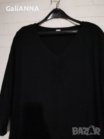 СТРАХОТНА ТУНИКА В ЧЕРНО 2XL-3XL, снимка 4 - Туники - 41910374