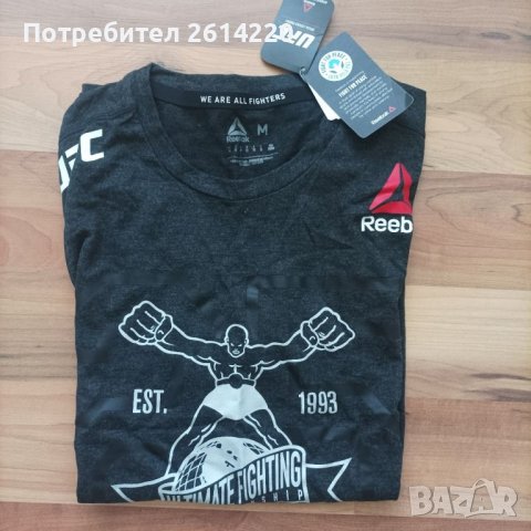 Reebok M размер мъжка тениска , снимка 1 - Тениски - 41468470