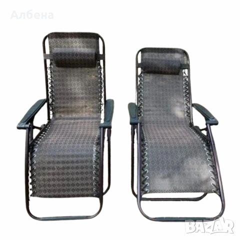 Плажен стол-шезлонг с възглавничка 175x52 см NS6318, снимка 4 - Градински мебели, декорация  - 53479947