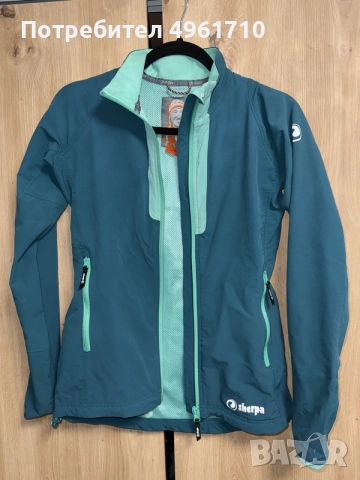 Дамско яке софтшел Sherpa размер XS, снимка 6 - Якета - 56377802