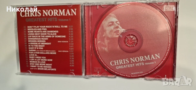 CD-CHRIS NORMAN Greatest Hits, снимка 5 - CD дискове - 55962613