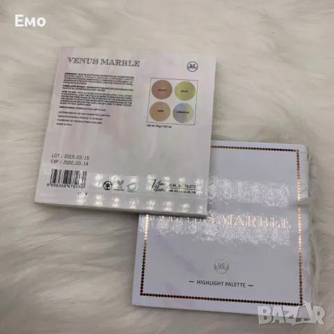 Палитра сенки за очи с огледалце HZS120, снимка 4 - Козметика за лице - 47727715