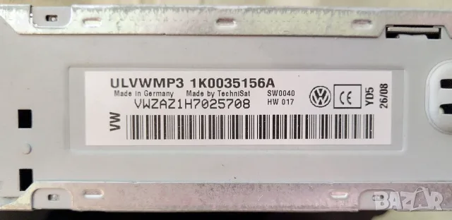 Оригинално радио/CD VW Golf, Touran, Caddy, снимка 3 - Аксесоари и консумативи - 56089710