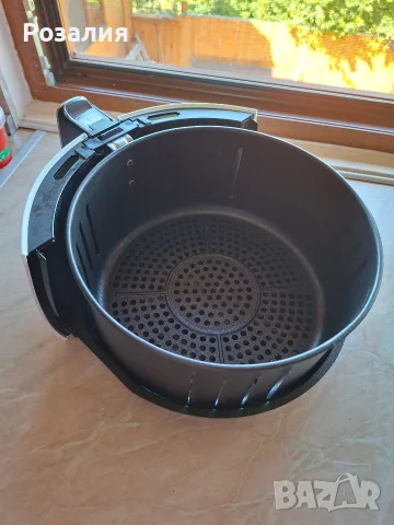 Фритюрник с горещ въздух Heinner Airfryer SnowDrop HAF-B2000WH, 2000W, 5.0 л, Цифров контрол, Термос, снимка 3 - Фритюрници - 55747792