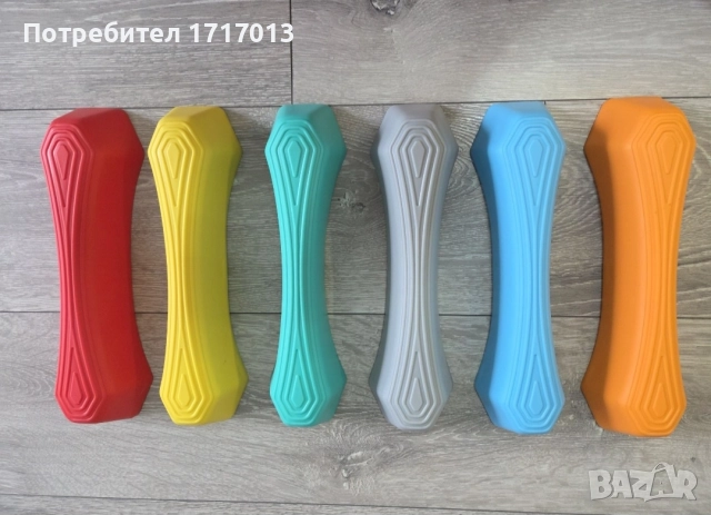 Детски балансни стъпала / стъпала за гимнастика – 6 броя в комплект, снимка 4 - Други - 52627270