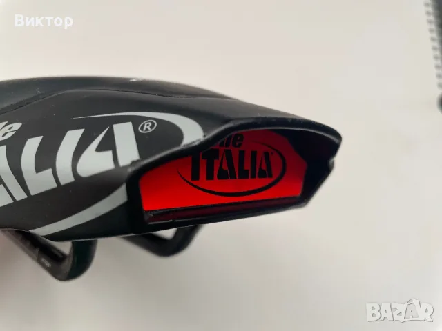 ТТ седалка Selle Italia Iron EVO Superflow (Карбонови релси), снимка 6 - Части за велосипеди - 56119648