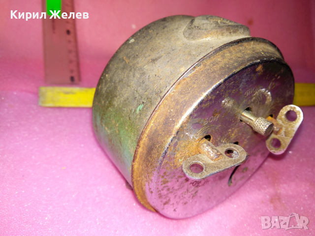 МНОГО СТАР РУСКИ КОЛЕКЦИОНЕРСКИ МЕХАНИЧЕН БУДИЛНИК РЯДЪК РЕТРО МОДЕЛ 43711, снимка 4 - Антикварни и старинни предмети - 44545854