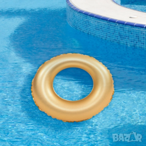 Златен надуваем ринг, 90 см, снимка 3 - Други стоки за дома - 52093883