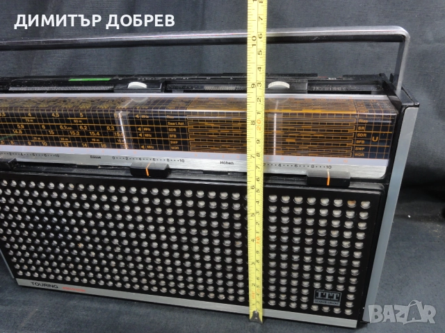 СТАР РЕТРО ТРАНЗИСТОР РАДИО ITT SCHAUB-LORENZ TOURING ELECTRONIC 105, снимка 11 - Радиокасетофони, транзистори - 52538842