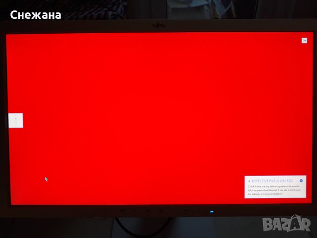Монитор 27" Fujitsu 2560x1440, IPS, снимка 6 - Монитори - 41369613