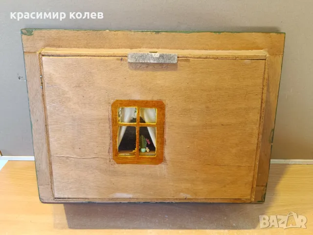 стара немска пластична живопис с миниатюри, снимка 12 - Антикварни и старинни предмети - 48406676