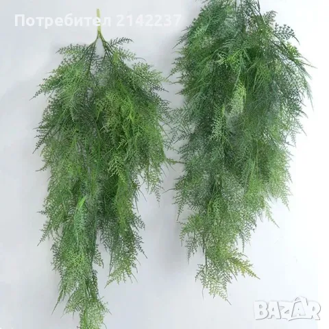 Изкуствени висящи растения, снимка 4 - Изкуствени цветя - 47466813