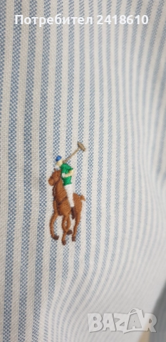 POLO Ralph Lauren Classic Fit  Fit Cotton Mens Size XS НОВО! ОРИГИНАЛ! Мъжка Риза!, снимка 8 - Ризи - 52236144