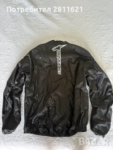 Дъждобран Alpinestars Hurricane Rain V2 Jacket, Black, р-р S, снимка 2 - Аксесоари и консумативи - 56069182