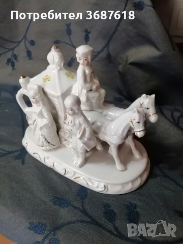 Порцеланова фигура, снимка 2 - Антикварни и старинни предмети - 53755609