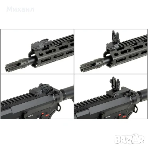 Еърсофт карабина CM.097 AEG Eshooter ETU – Черна [CYMA], снимка 6 - Оборудване и аксесоари за оръжия - 56252899
