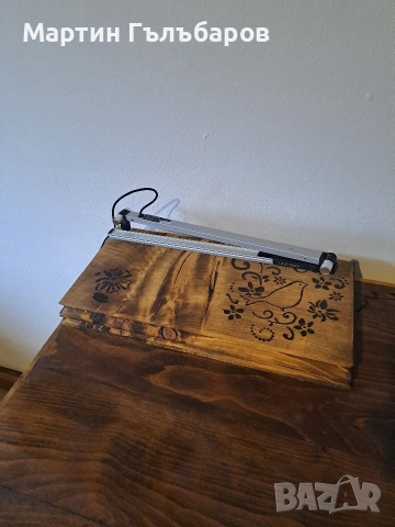 Лампи с дървена основа, снимка 3 - Други ценни предмети - 53065613