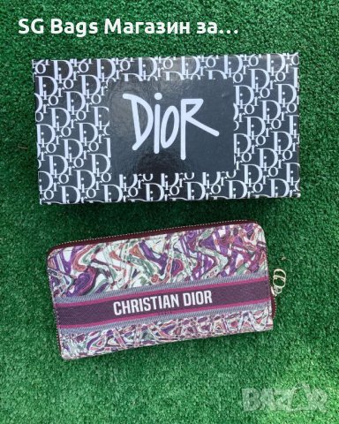 Christian Dior дамско портмоне дамски партфейл код 301, снимка 2 - Портфейли, портмонета - 40993471