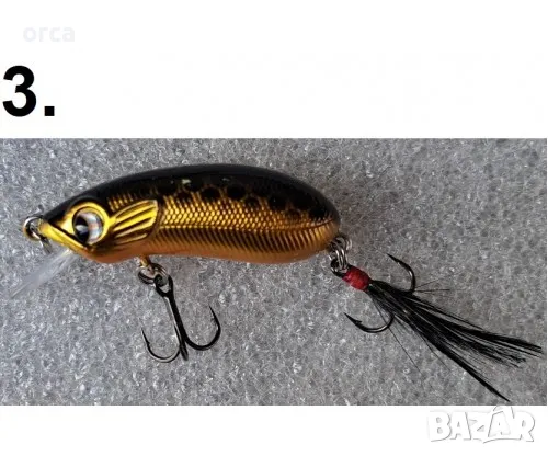 🎣 Воблер за кефал, костур, щука и распер – плаващ OSAKO CC Cunning Cub! 🐟🔥, снимка 4 - Такъми - 47668451