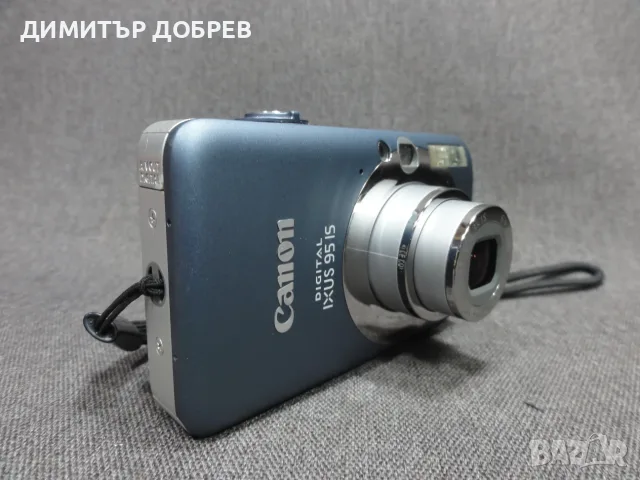 ЦИФРОВ ФОТОАПАРАТ CANON IXUS 95 IS 10.0MP CCD DIGITAL CAMERA Y2K DIGICAM, снимка 4 - Фотоапарати - 55941071