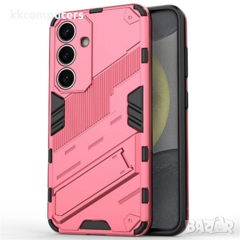 Samsung Galaxy A36 5G / A56 5G Punk Armor/ Kickstand PC+TPU Удароустойчив Калъф и Протектор, снимка 2 - Калъфи, кейсове - 50790148