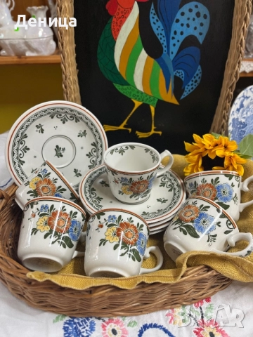 ♥️  Villeroy & Boch Alt Amsterdam 6 сета-200 мл пълни , снимка 2 - Чаши - 51862607