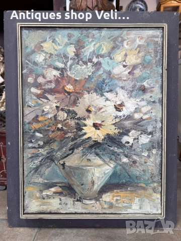 Оригинална картина Ралиц Кирилова "Хризантеми" №7812