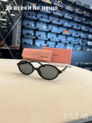 Miu Miu Слънчеви Очила С UV400 Защита С ПОДАРЪК🎁Калъф Миу Миу - Налични Различни Цветове Код D2106, снимка 4 - Слънчеви и диоптрични очила - 49418126