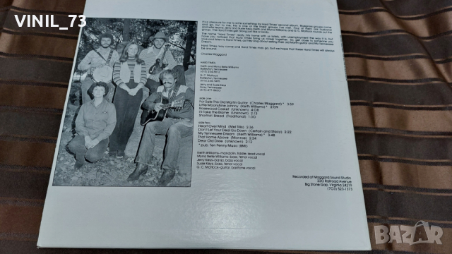  Hard Times  – For Sale, This Old Martin Guitar, снимка 2 - Грамофонни плочи - 36342145