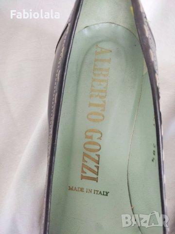 Alberto Gozzi shoes 38 1/2, снимка 2 - Дамски елегантни обувки - 41185920