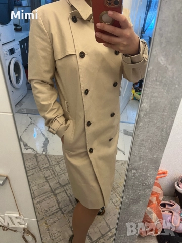 Hugo Boss Шлифер/Тренчкот 42/44, снимка 6 - Шлифери - 51772761