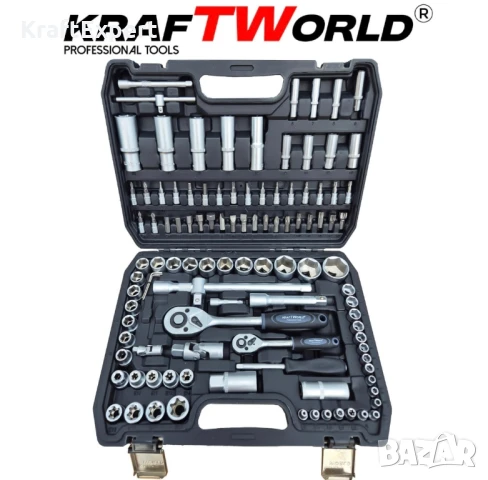 Гедоре с 108 части , снимка 2 - Куфари с инструменти - 50473995