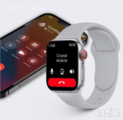 Нов Водоустойчив Смарт часовник  за iOS Android Фитнес тракер за Жени Мъже 1,85 инча Подарък, снимка 7 - Смарт гривни - 41950872