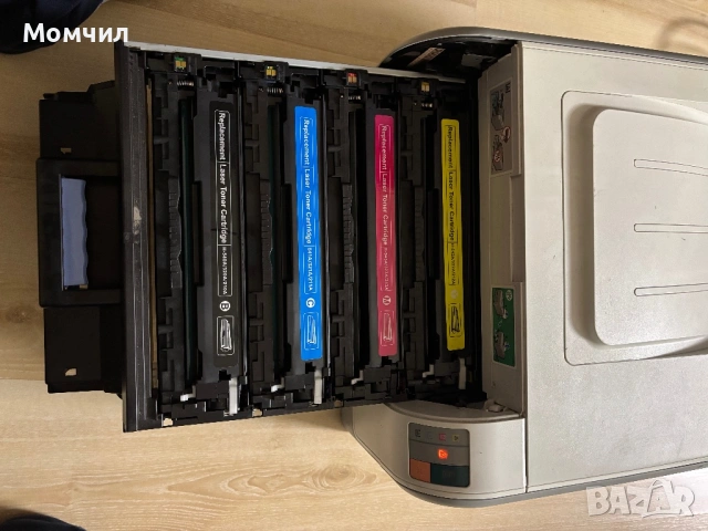 Продавам принтер HP Color Laserjet CP1215, снимка 5 - Принтери, копири, скенери - 53349214