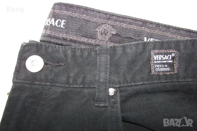Оригинални дънки Versace jeans signature горница Burberry London Версаче made in Italy Бърбъри блуза, снимка 2 - Дънки - 56236871