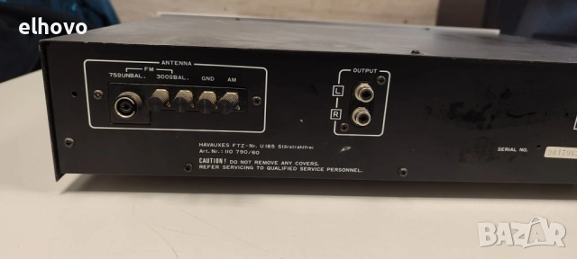 Стерео тунер NIKKO NT-790#1, снимка 4 - Ресийвъри, усилватели, смесителни пултове - 53450744