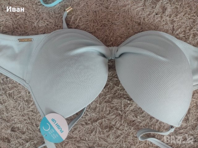 Нов бански в светло синьо , снимка 3 - Бански костюми - 41910592