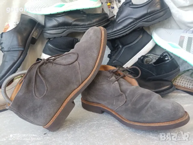 Мъжки ДИЗАЙНЕРСКИ кларкове 41 - 42, Кларкове  Mark McNairy New Amsterdam, естествена кожа, снимка 10 - Мъжки боти - 47622400