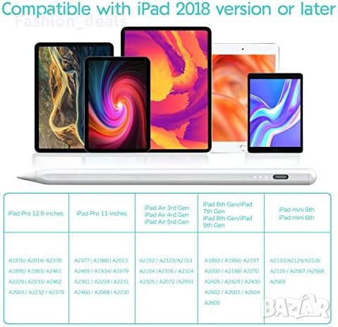 Нова Магнитна Стулис писалка за писане таблет iPad/Рисуване Айпад , снимка 6 - Аксесоари за Apple - 41599071